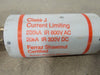 FERRAZ SHAWMUT 200 Amp Class J Current Limiting Fuse A4J200