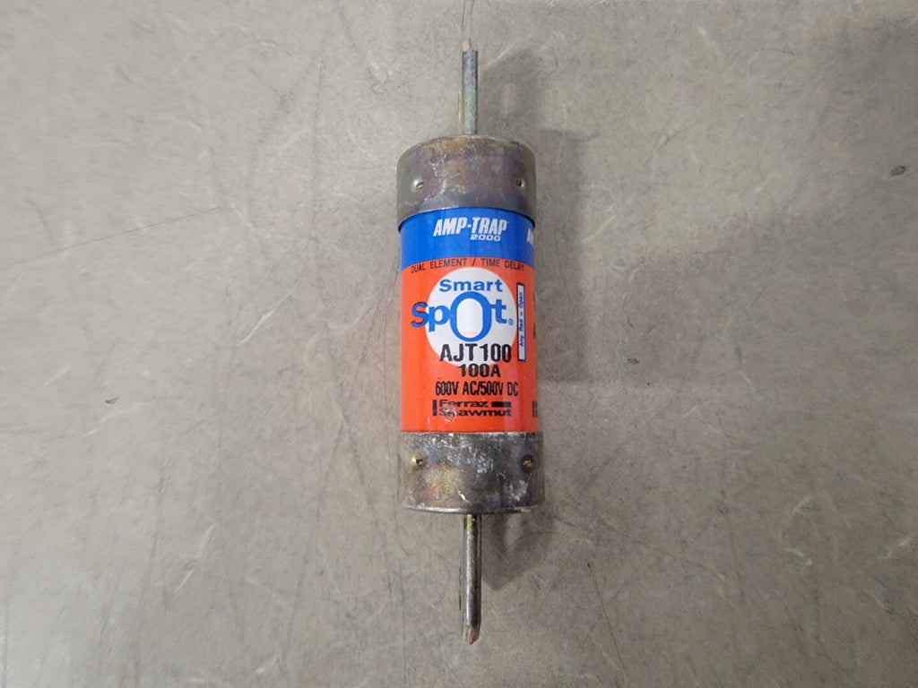 FERRAZ SHAWMUT 100 Amp Class J Time Delay Fuse AJT100 (Lot of 3)
