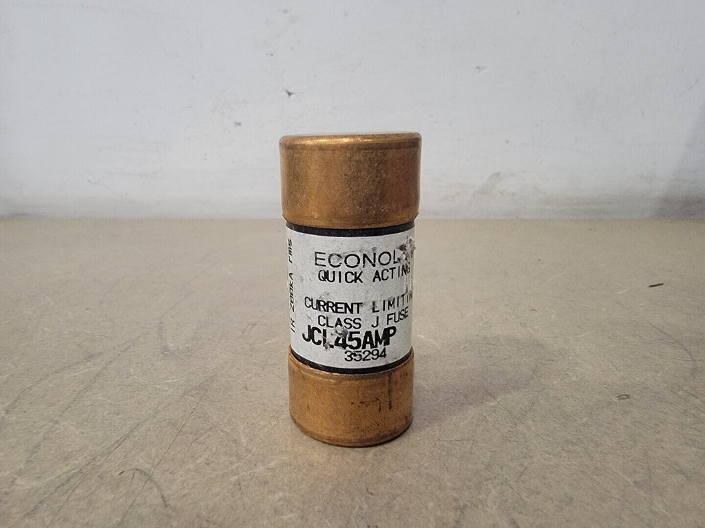 ECONOLIM 45 Amp Class J Current Limiting Fuse JCL45AMP (Lot of 3)