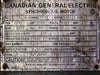 CANADIAN GENERAL ELECTRIC 3000 hp, 6600 volts, 1200 rpm, 780Y frame Synchronous Motor 139010