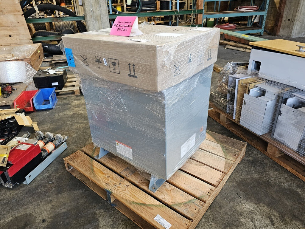 HAMMOND POWER SOLUTIONS INC. 75 kVA, 575 pri. volts, 460Y/266 sec. volts Transformer TE3A0075NJM