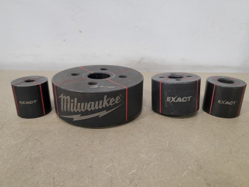 MILWAUKEE Exact Knock Out Die 1/2", 1-1/2", 3-1/2"