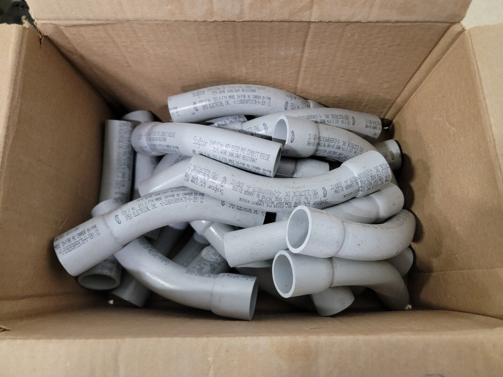 SCEPTER 3/4" 45 Deg PVC Standard Elbow SCH40, 069202, EE1545 (Box of 25)