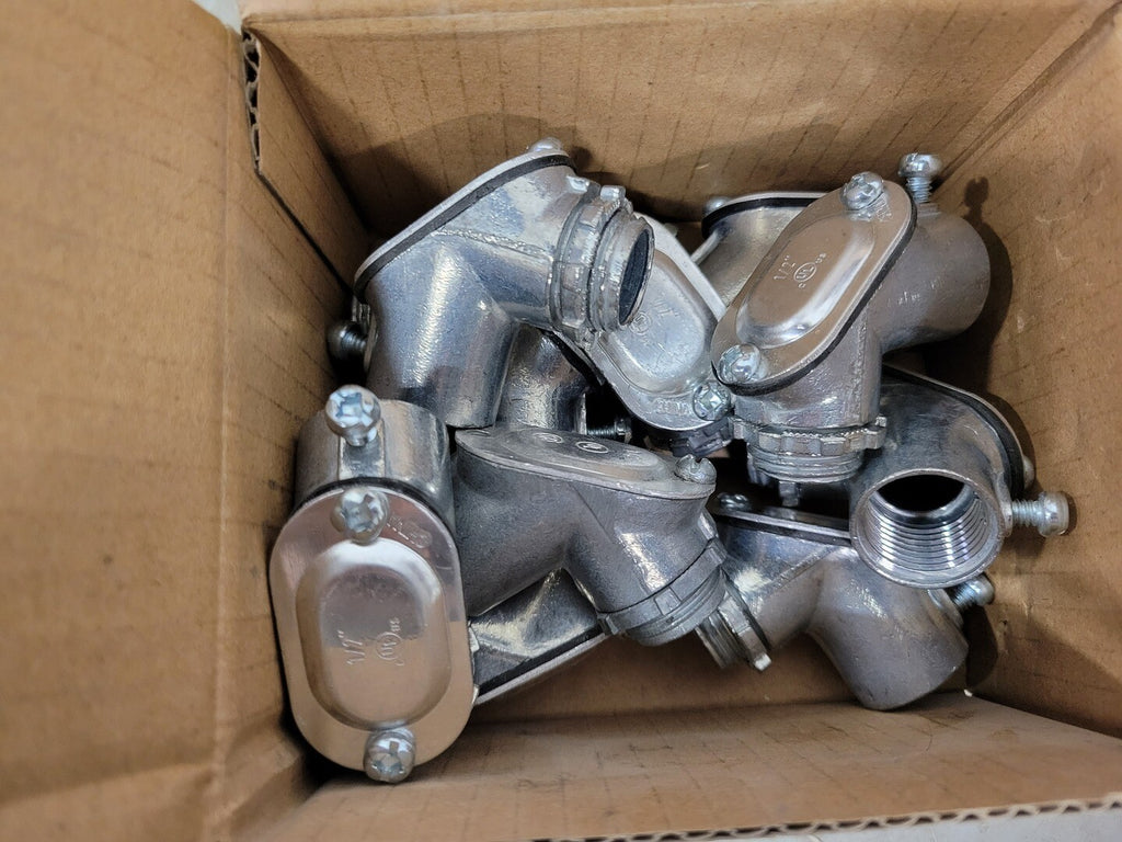 NESCO 1/2" EMT/Rigid to Box Pull Elbow 371 (Box of 10)