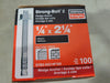 SIMPSON 1/4" x 2-1/4" Wedge Anchor STB2-25214F100