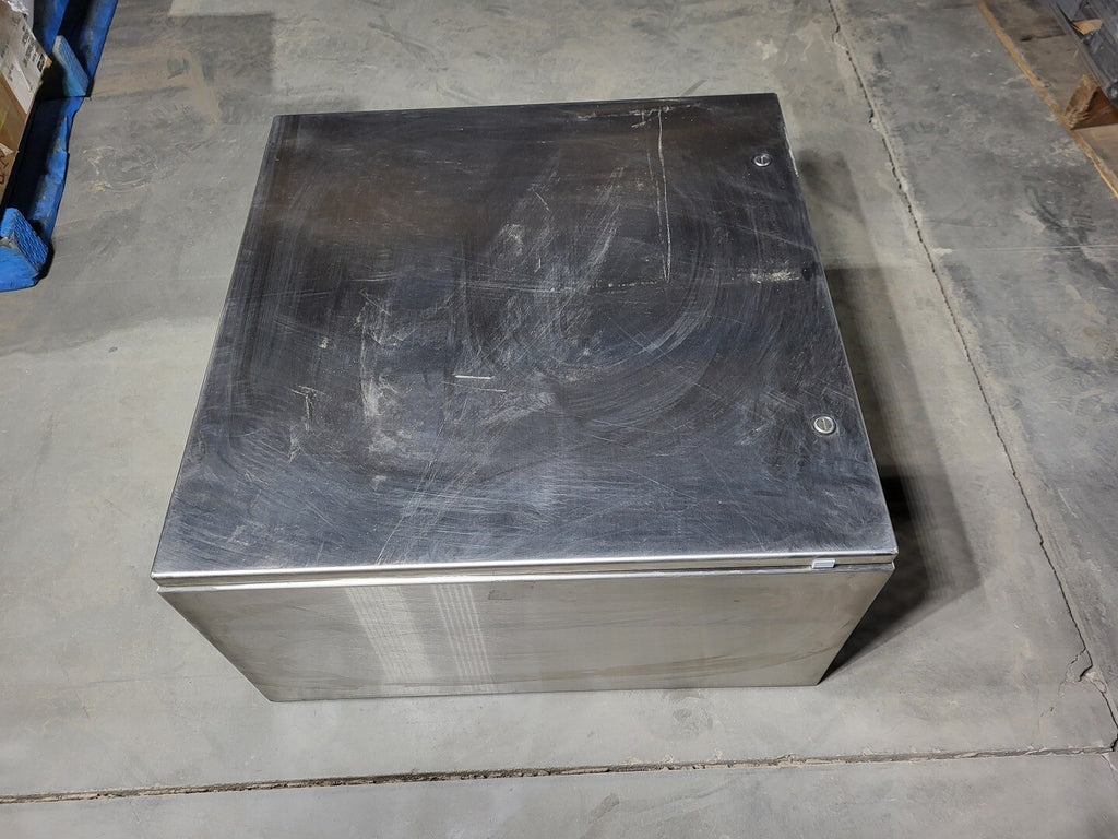 HOFFMAN Electrical Enclosure 304 Stainless Steel, 24"x24"x12", CSD242412SS