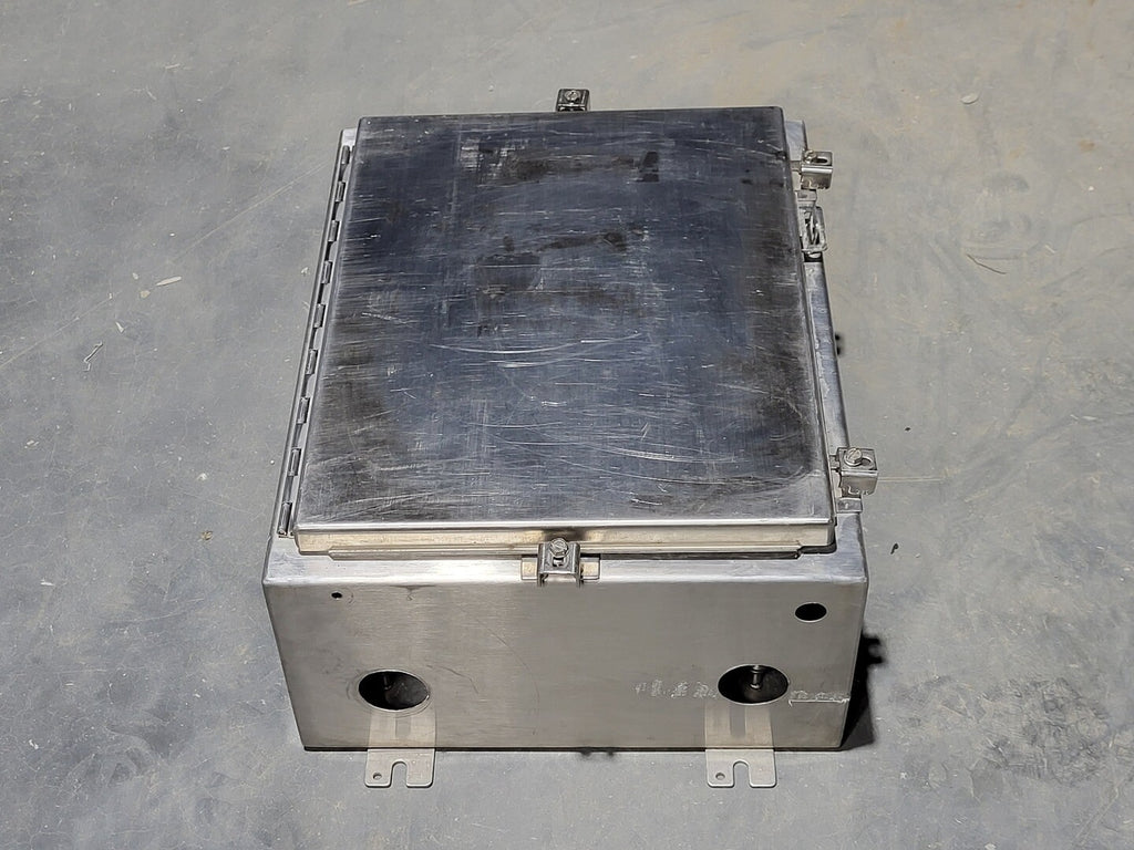 Wall Mount Stainless Steel Electrical Enclosure 20"x16"x8"