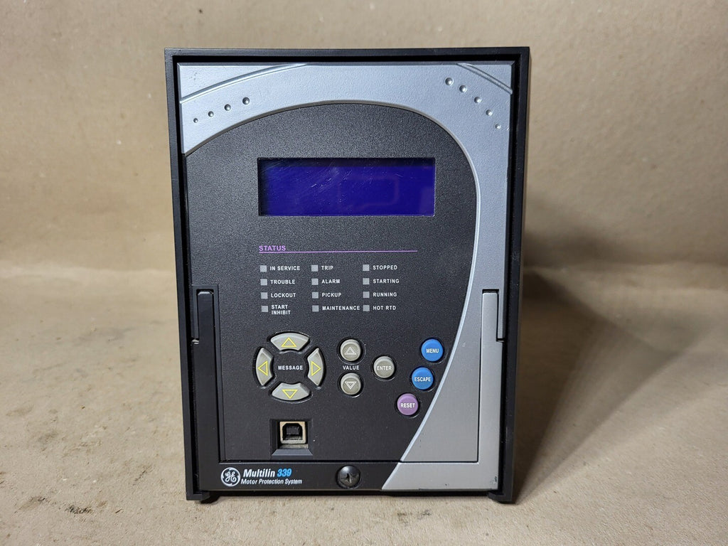 GENERAL ELECTRIC Multilin 339 Motor Protection 339-E-P5-G5-H-R-S-N-P-3E-D-H, Series 339