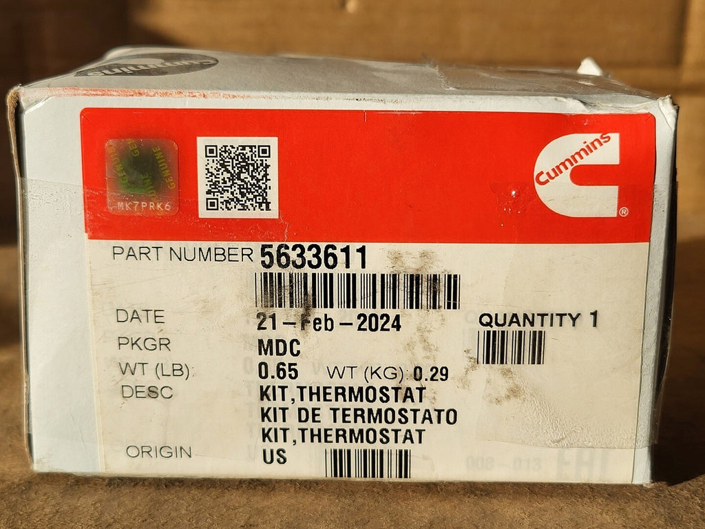 CUMMINS Thermostat Kit 5633611