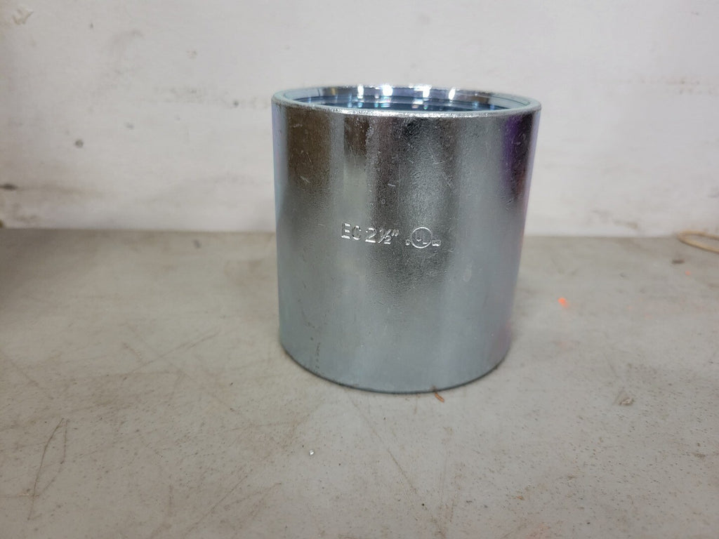 NESCO 2-1/2" Tubular Rigid Couplings RCP25 (Box of 2)