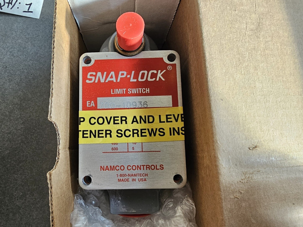 NAMCO CONTROLS Limit Switch NEMA 1/4/13, 36W, 700-10936