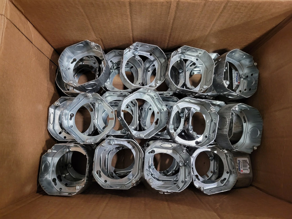 IBERVILLE 4" Octagonal Extension Ring BC55151-K (Box of 50)