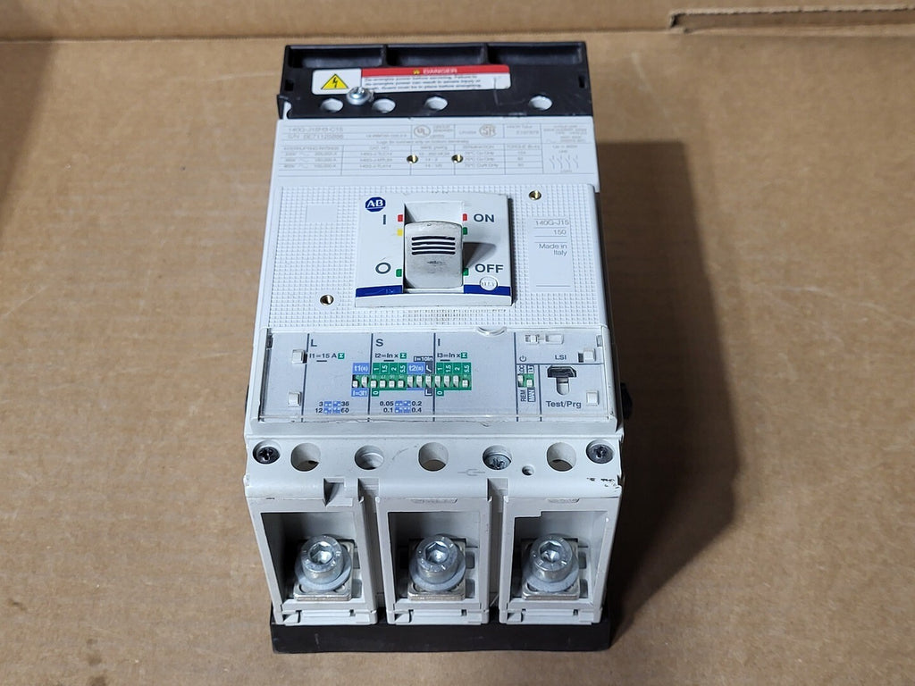 ALLEN-BRADLEY 15 Amp, 4 Pole, 600 Volt Circuit Breaker 140G-J15H3-C15
