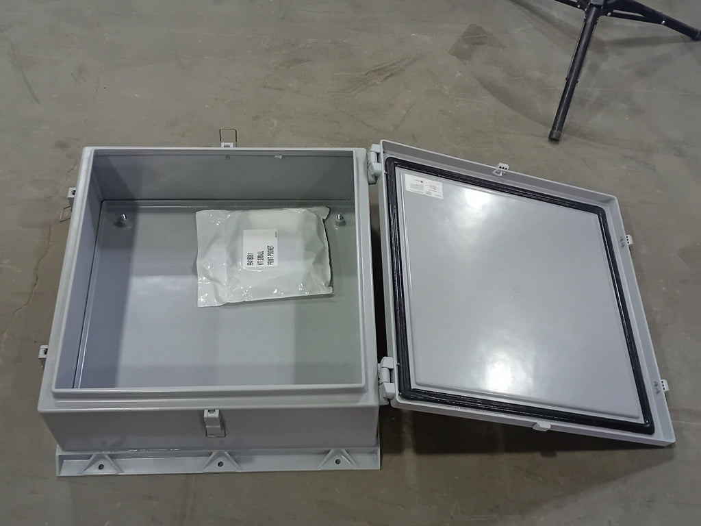 HOFFMAN Hinge Cover Enclosure Quick-Release Type 4X, A24H2408GQRLP