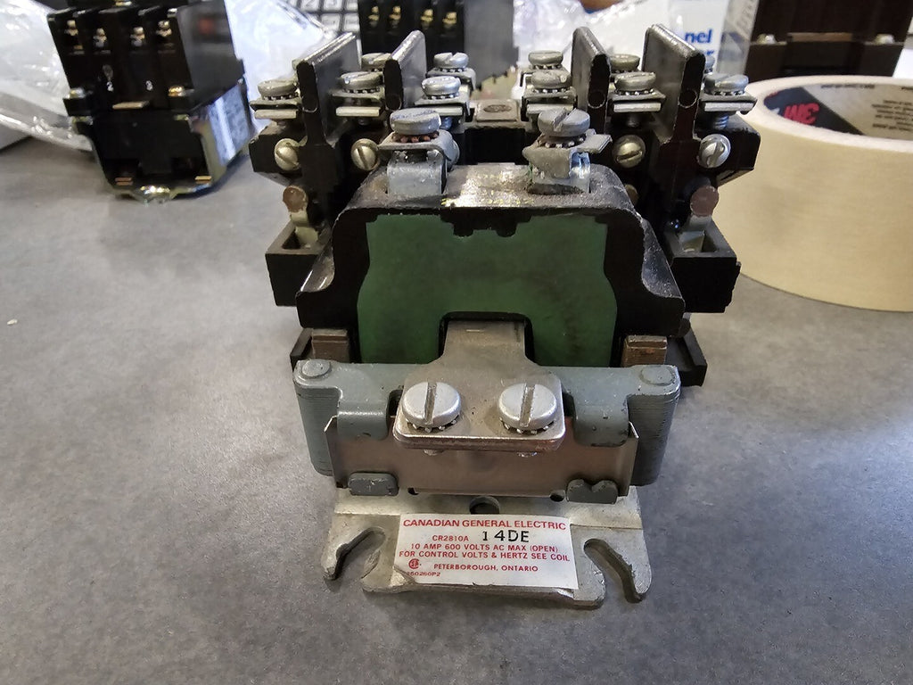 CANADIAN GENERAL ELECTRIC Coil Contactor 120V 60HZ, 26194G2