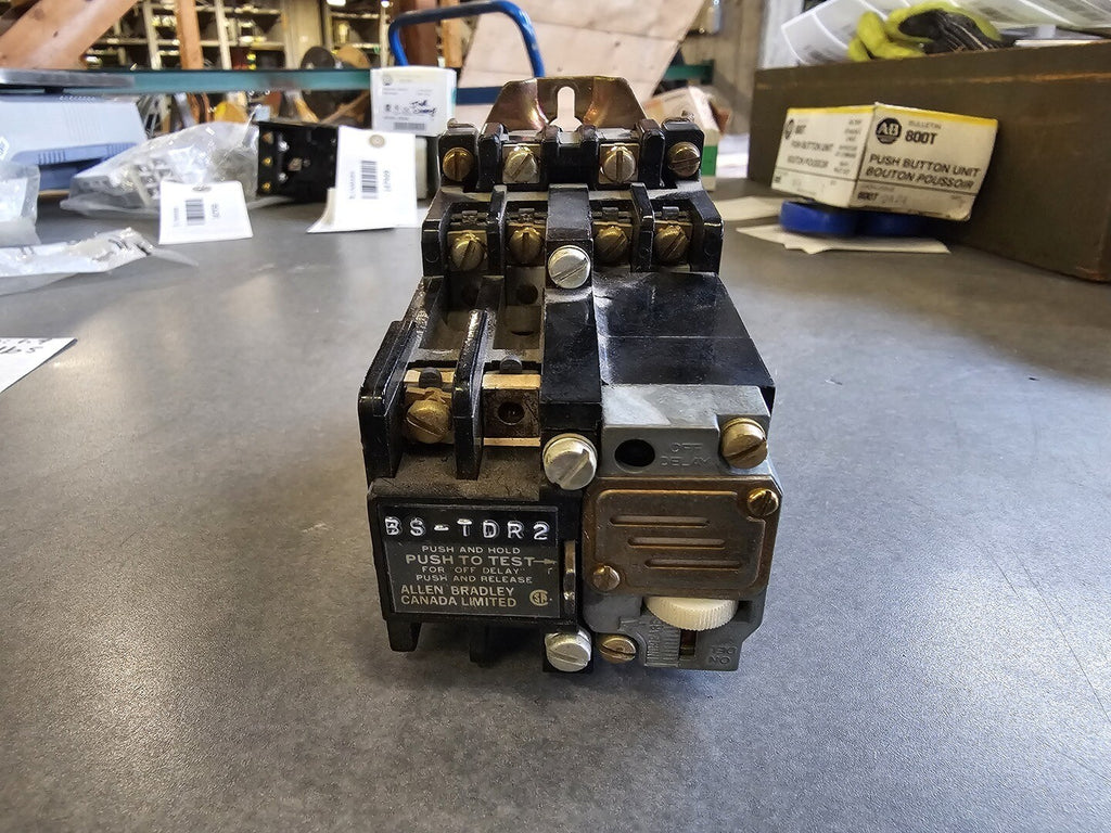 ALLEN-BRADLEY 10 Amp Heavy-Duty OFF Time Delay Relay BS-TDR2