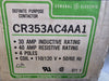 GENERAL ELECTRIC 30 Amp, 4 Poles, 120V Coil, Definite Purpose Contactor CR353AC4AA1