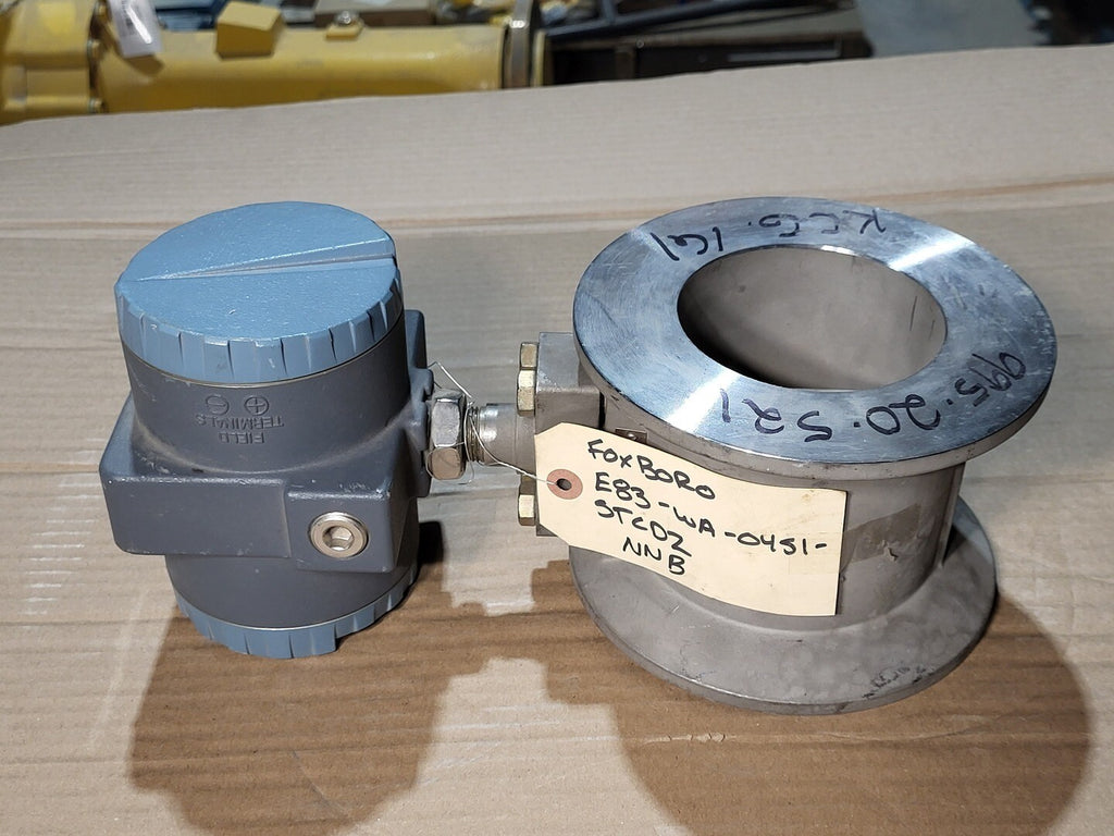 FOXBORO 4" Wafer Body Vortex Flowmeter E83WA-04S1STCDZ