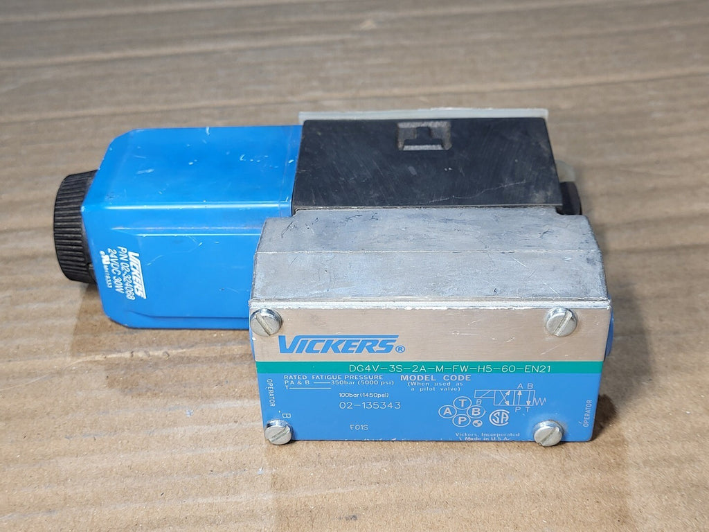 VICKERS Hydraulic Directional Control Valve DG4V-3S-2A-M-FW-H5-60-EN21