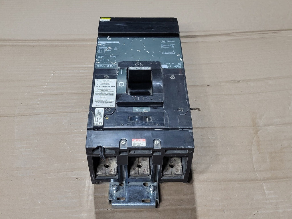 SQUARE D 300 Amp, 3 Pole, 600 Volt Circuit Breaker LH36300