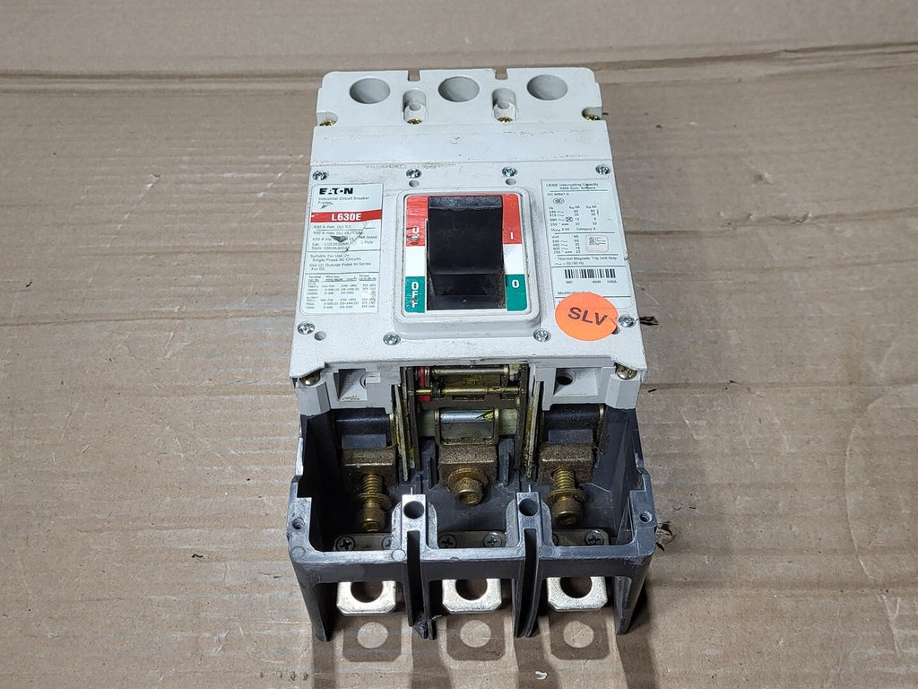 EATON 630 Amp, 3 Pole, 600 Volt Circuit Breaker LGE3630NN