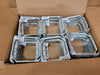 ABB Square Outlet Box Cover 52C185/8-25 (Box of 25)