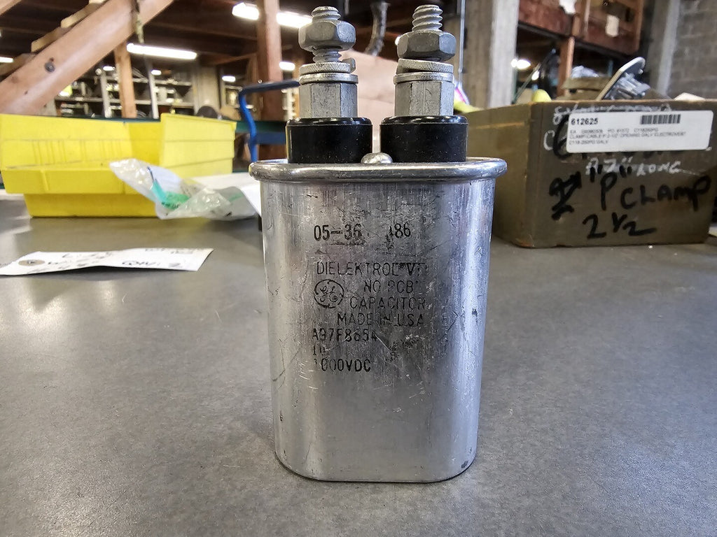 GENERAL ELECTRIC 1 MFD 1000VDC Capacitor A97F8654