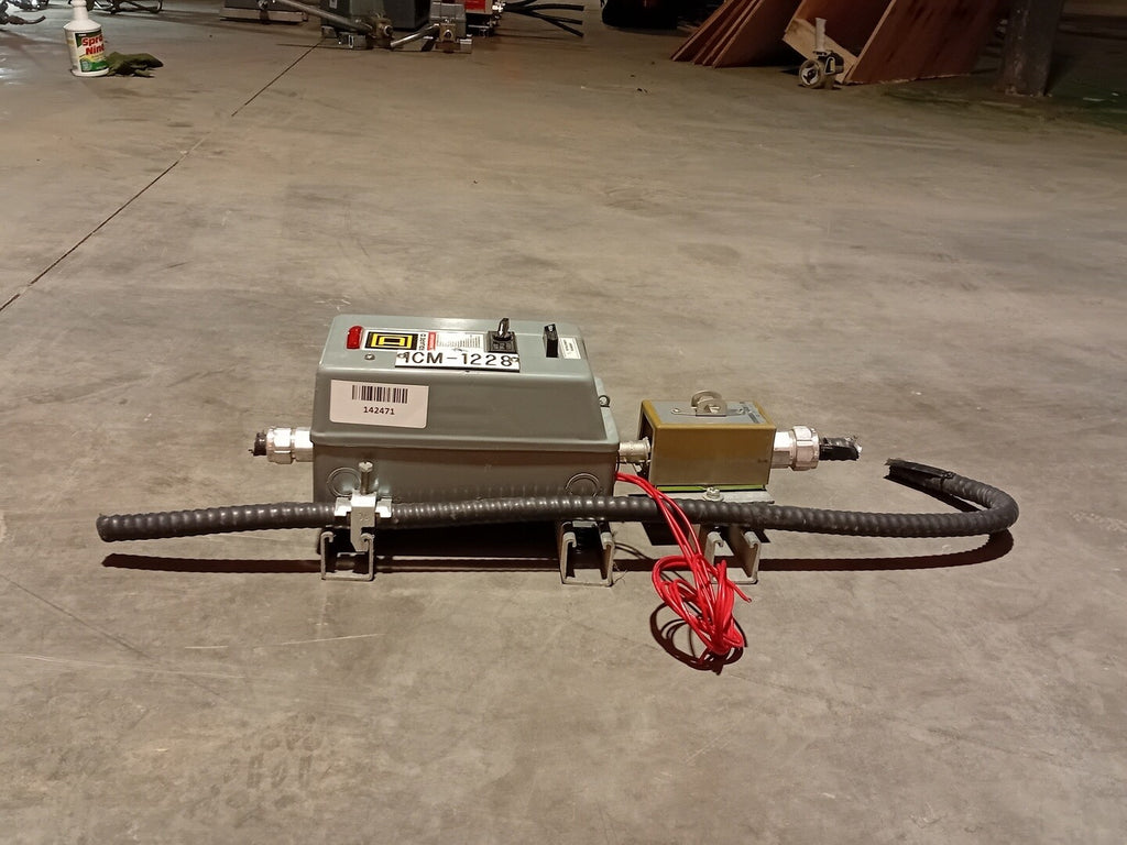SQUARE D Motor Starter 8536SBG1S, 2hp, 600 volts, Size 0