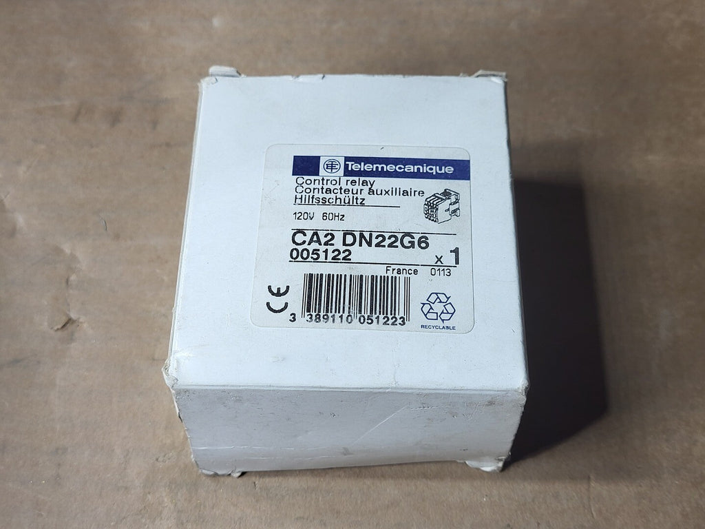 TELEMECANIQUE NEMA B Control Relay CA2DN22G6, Series TeSys D
