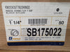 TOPAZ 1-1/4" Knockout Bushing SB175022 (Box of 50)
