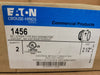 EATON 2-1/2" EMT Set Screw Type Straight Connector 1456 (Box of 2)