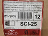 NESCO 2-1/2" EMT/Rigid Set Screw Type Connector SCI-25 (Box of 12)