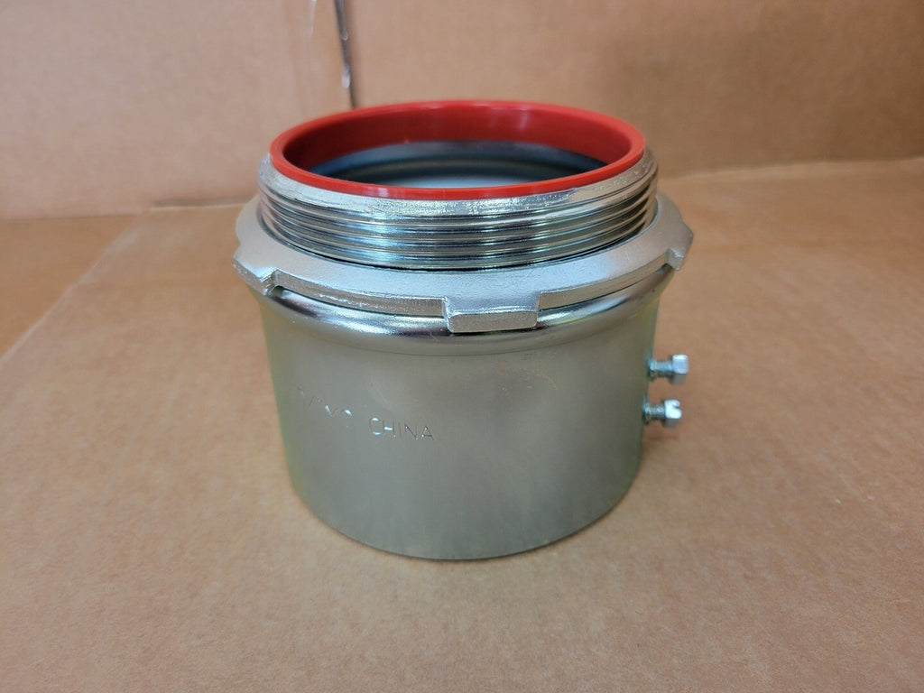 IBERVILLE 4" EMT Rigid Set Screw Insulated Connector CI5432-IT (Box of 5)