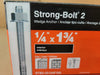 SIMPSON STRONG-TIE 1/4" x 1-3/4" Wedge Anchor STB2-25134F100 (Box of 100)