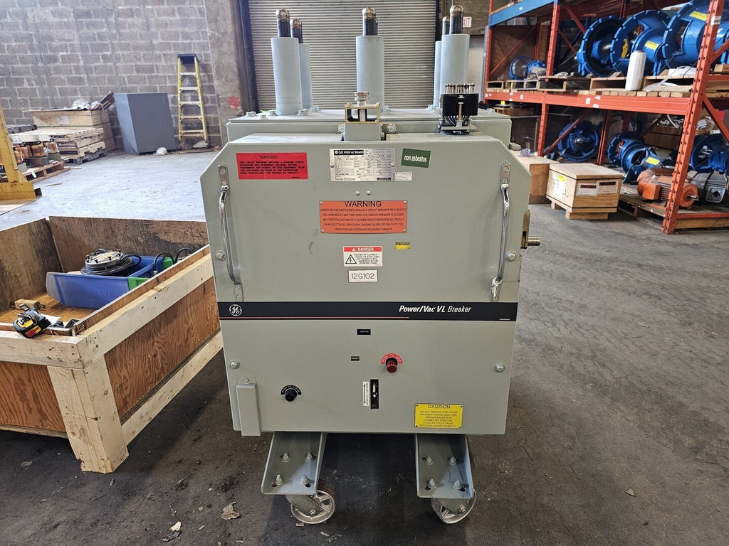 GENERAL ELECTRIC 8.25kV, 1200A, 125VDC Power VAC VL Breaker PVVL-7.2-500-3C
