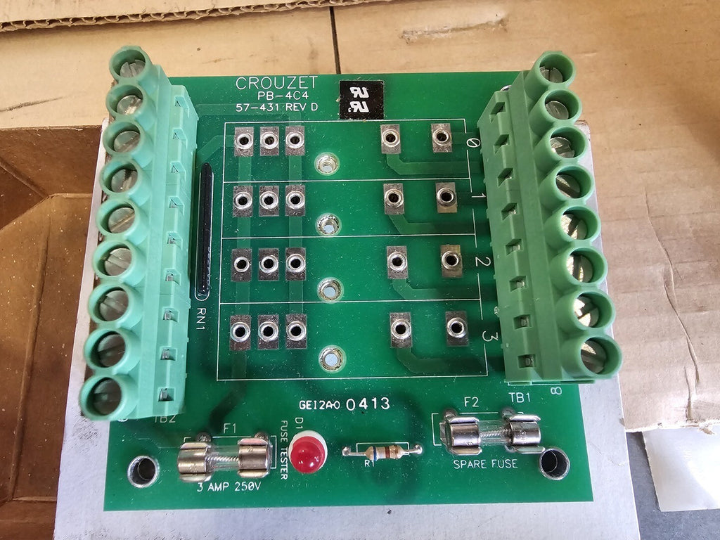 CROUZET I/O Module Mounting Board PB-4C4