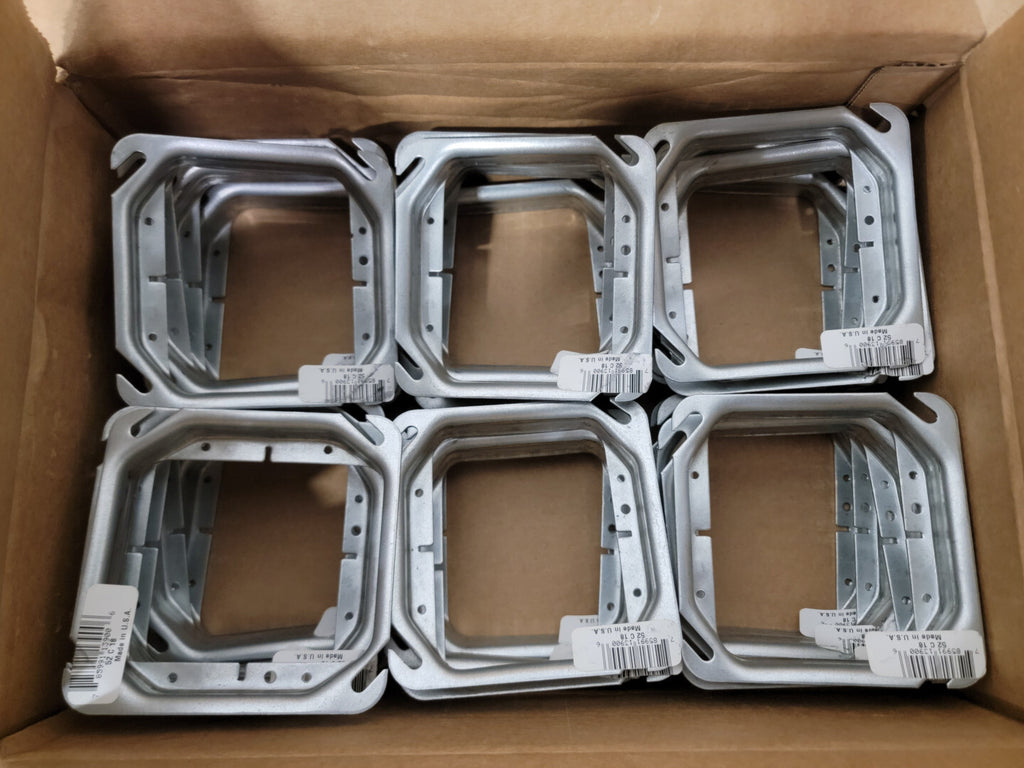 THOMAS & BETTS 4" Square Device Ring 52C18 (Box of 25)