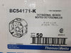 THOMAS & BETTS Octagonal Box BC54171-K (Box of 50)