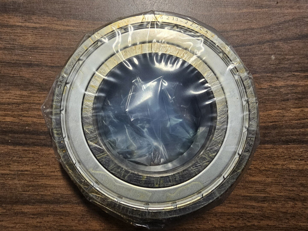 SKF Deep Groove Ball Bearing 6211-2Z/C3, 55x100x21 mm 