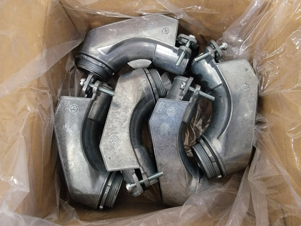 IBERVILLE 1-1/2" 90 Deg Cable Connector CI2234 (Box of 5)