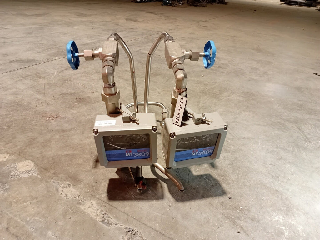 BROOKS INSTRUMENT Dual Metal Tube Variable Area Flow Meter 3809E12C1HAA1R1