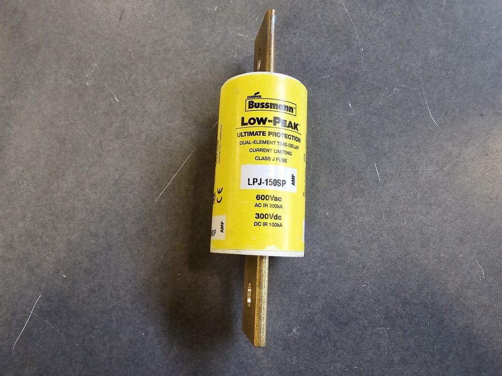BUSSMANN 150 Amp Class J Time-Delay Fuse LPJ-150SP