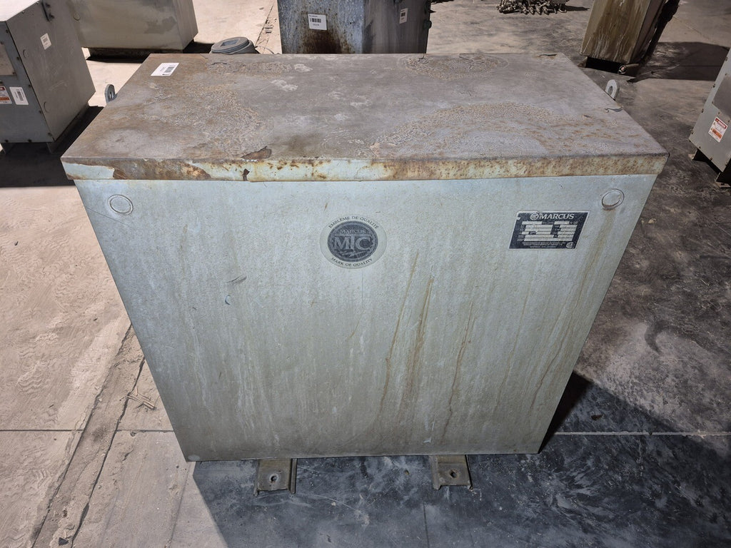 MARCUS TRANSFORMER 75 kVA Transformer 600 Pri. volts, 120/208 Sec. volts RET75A1