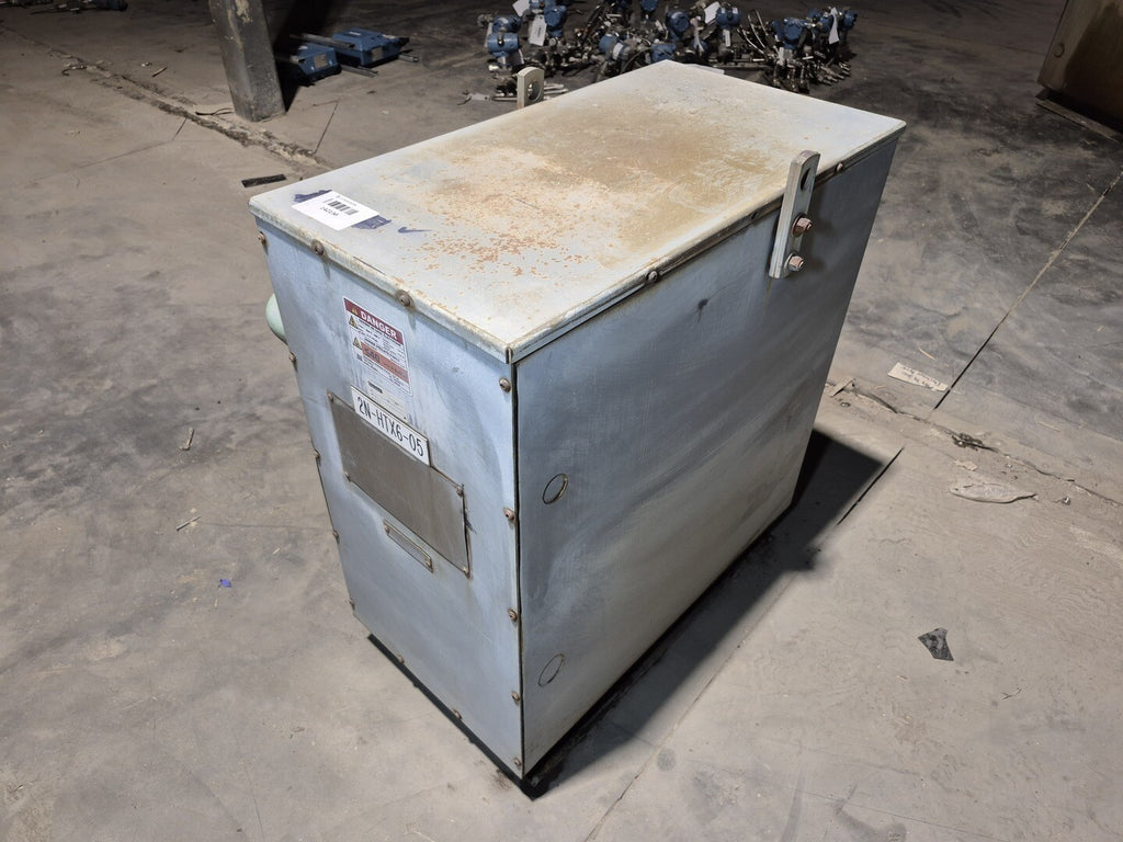 DELTA 75 kVA Transformer 600 pri. volts, 208Y/120 sec. volts CETC0075S001534