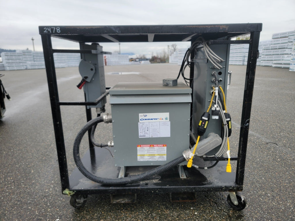 75 kVA Temporary Power Distribution Cart 600V Pri. 208Y/120V Sec.