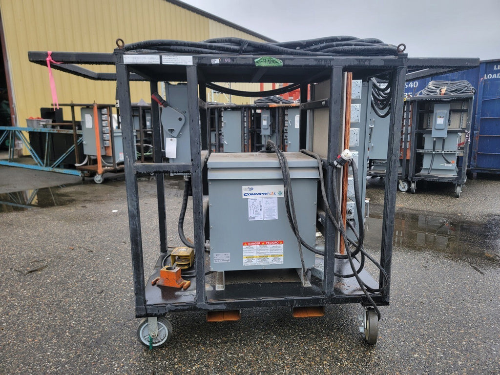 75 kVA Temporary Power Distribution Cart 600V Pri. 208Y/120V Sec.