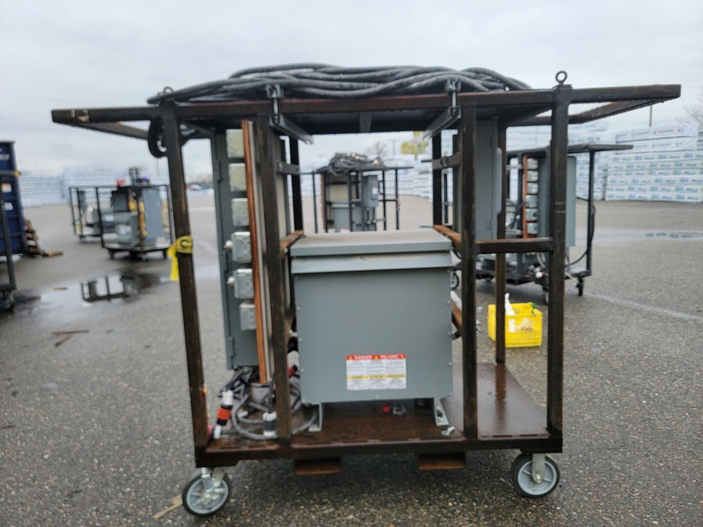 75 kVA Temporary Power Distribution Cart 600V Pri. 208Y/120V Sec.