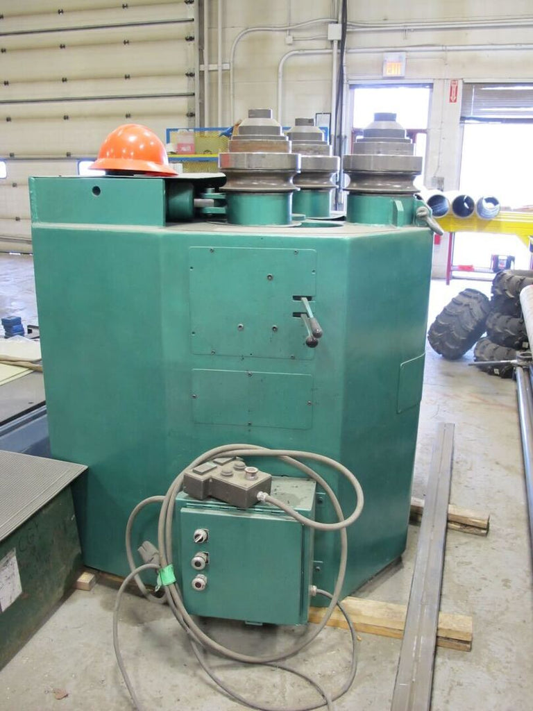 ROUNDO 3-1/2" x 3-1/2" x 3/8" Hydraulic Angle Bending Rolls Model R4M