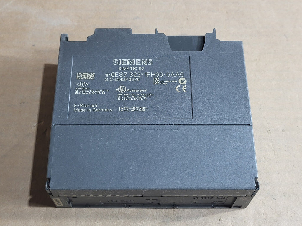 SIEMENS Digital Input Module SM322, SIMATIC S7-300, 6ES7 322-1FH00-0AA0