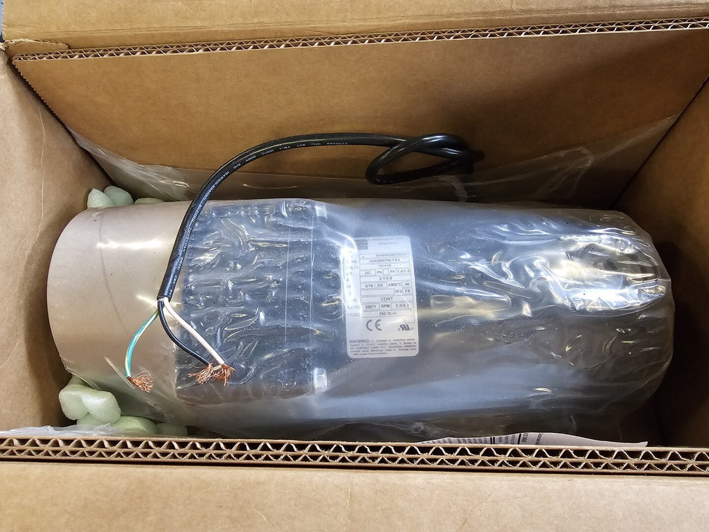 BODINE ELECTRIC 300:1 Ratio Gear Motor 42A5BEPM-FX4